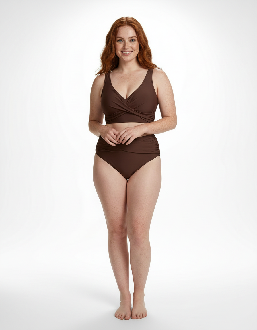 Tummy Control Two-Piece Swimsuit