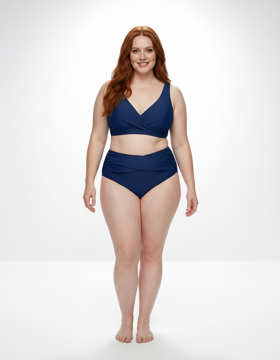 Tummy Control Two-Piece Swimsuit